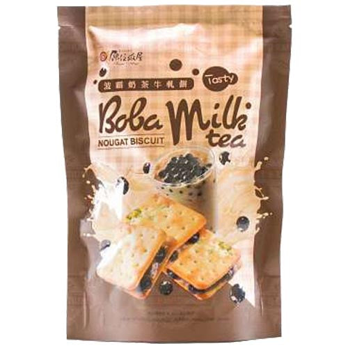 Taiwan Village – Boba Milk Tea – Nougat Biscuit – 120 G