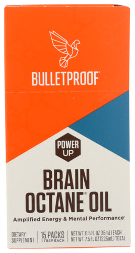 Bulletproof – Brain Octane Oil Gopack, 7.5 Floz (Pack Of 1)