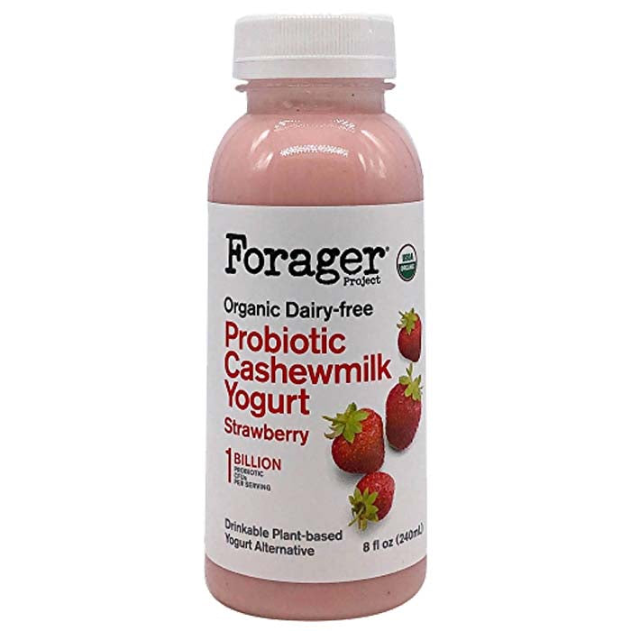 Forager – Yogurt Drinkable Cashewmilk, 8oz | Multiple Flavors | Pack o