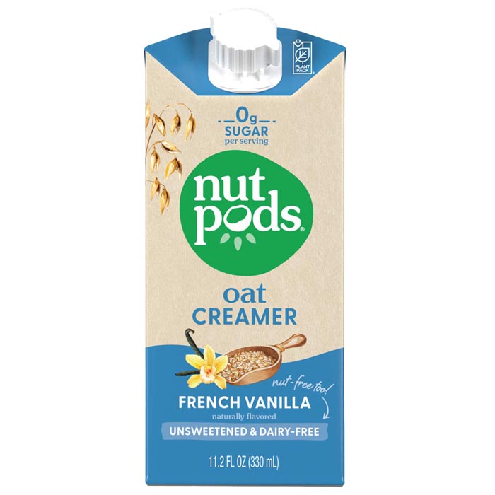 Nutpods – French Vanilla Oat Creamer, Unsweetened, 11.2 fl oz