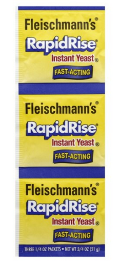 Fleischmann’s Rapid Rise Instant Yeast, .75 oz. (1 Strip)