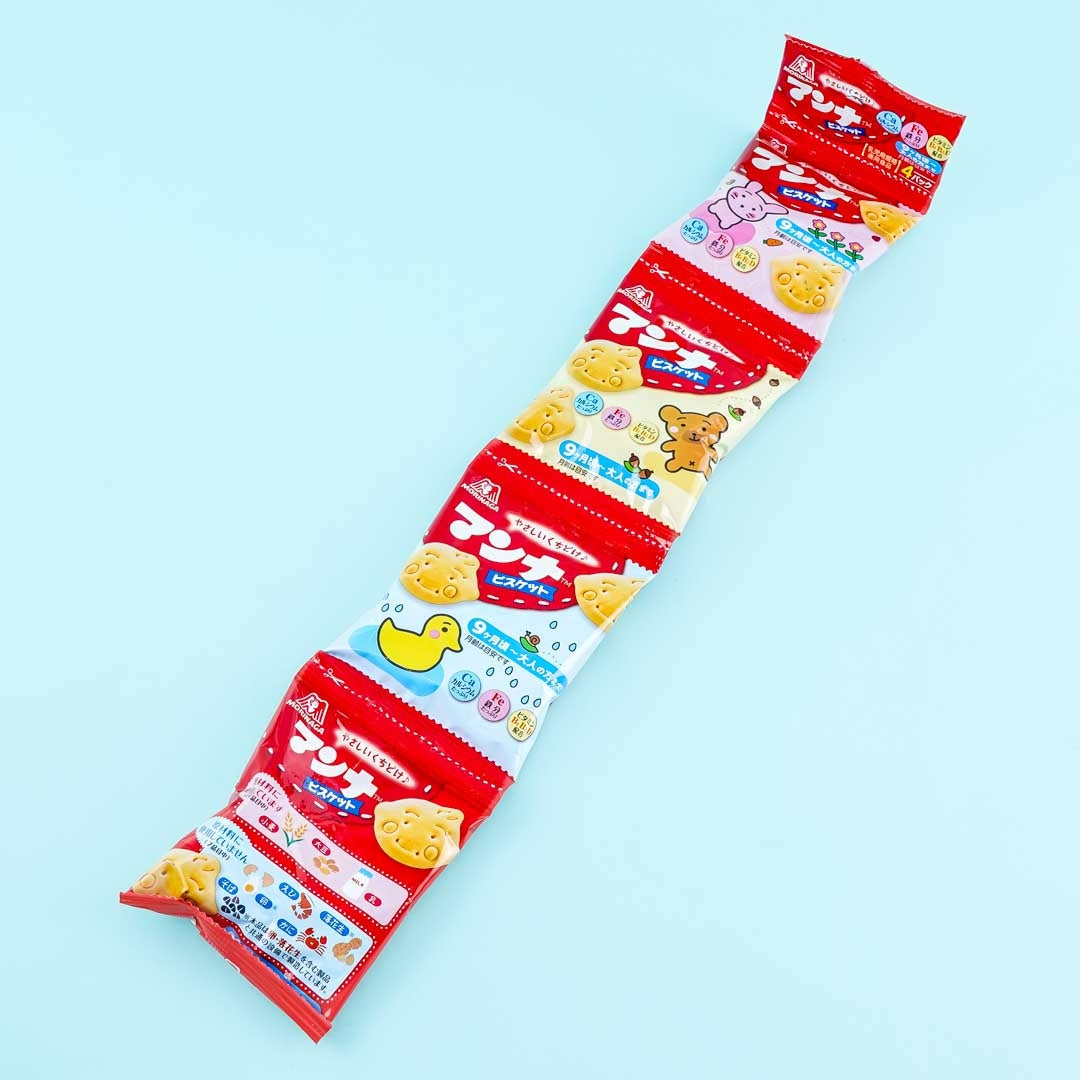 Morinaga Manna Biscuit Snack Pack – 4 pcs