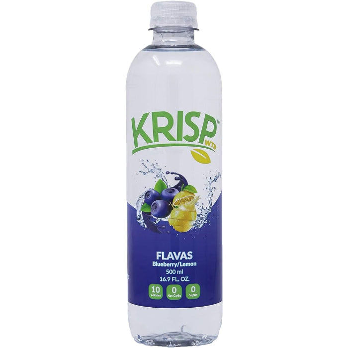 Flavas – Water Spring Blueberry Lemon 16.9 Fo – Pack Of 12