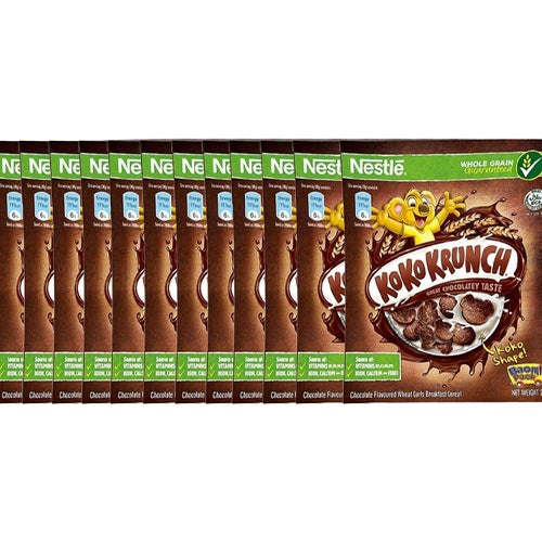 Nestle – Koko Krunch – Wheat Chocolatey Taste – Baon Pack – 12 Pack – 180 G