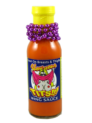 Show Your Tits Wing Sauce, 12oz.