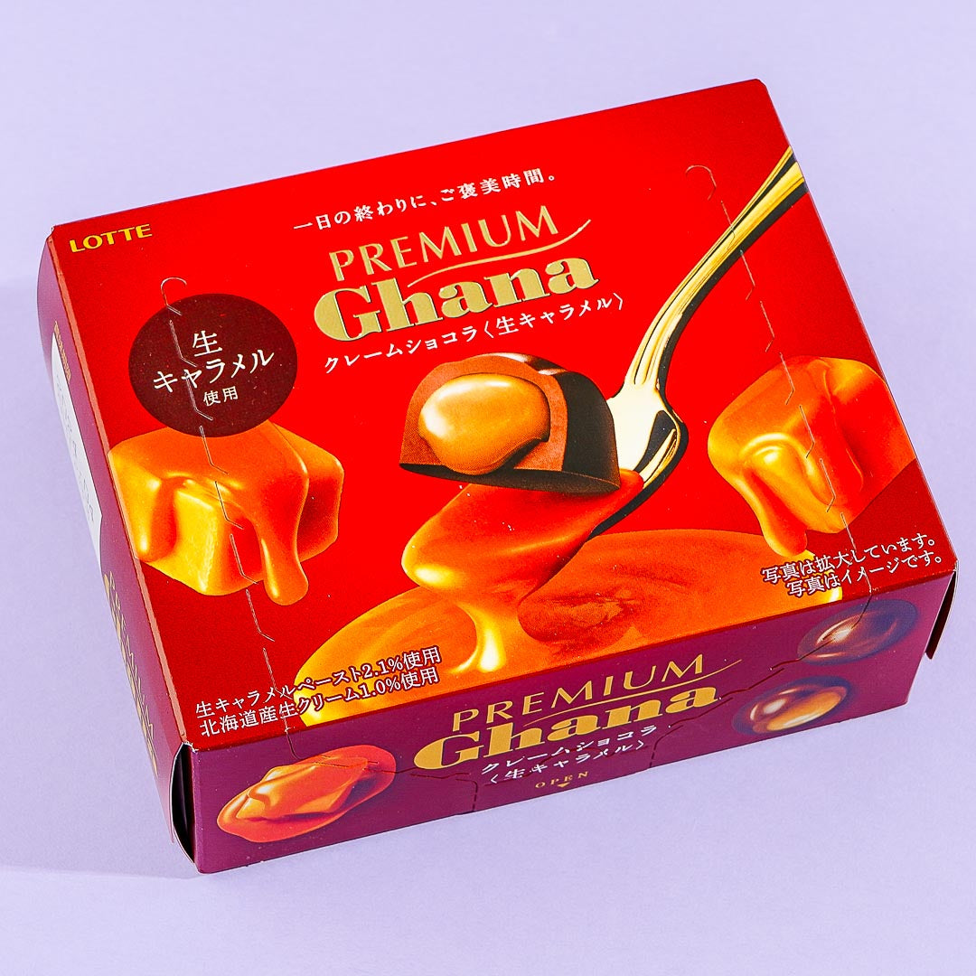 Lotte Premium Ghana Chocolate – Raw Caramel