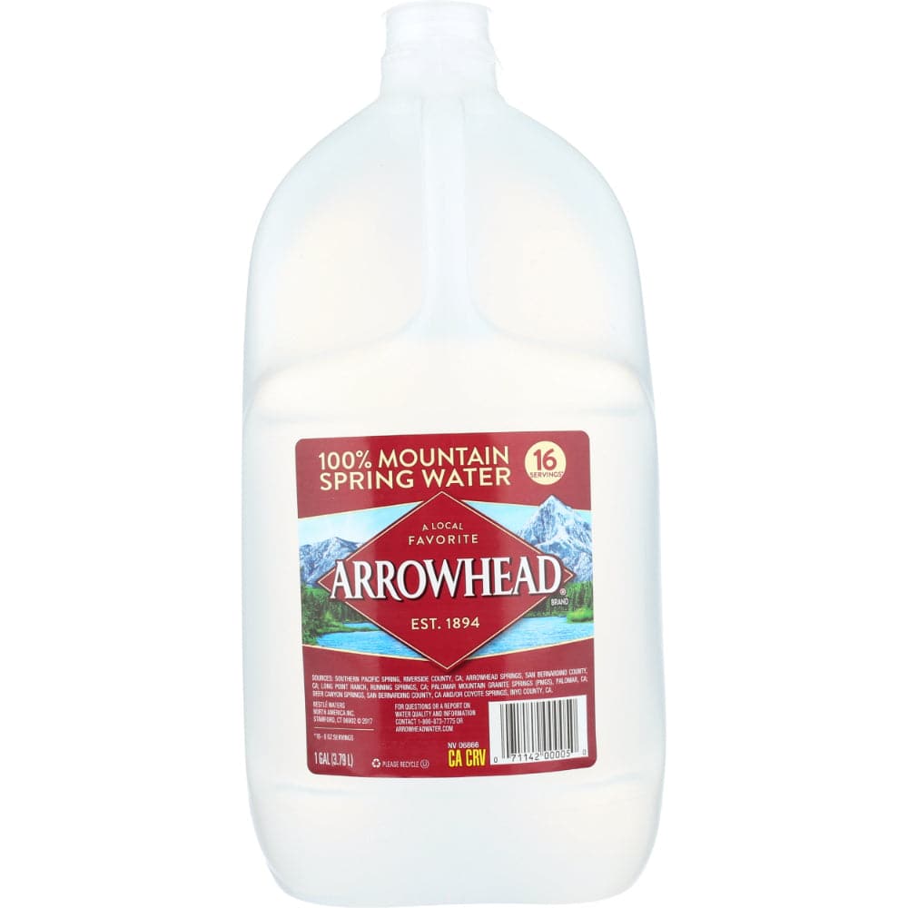 Arrowhead – 100% Mountain Spring Water, 3.79 L