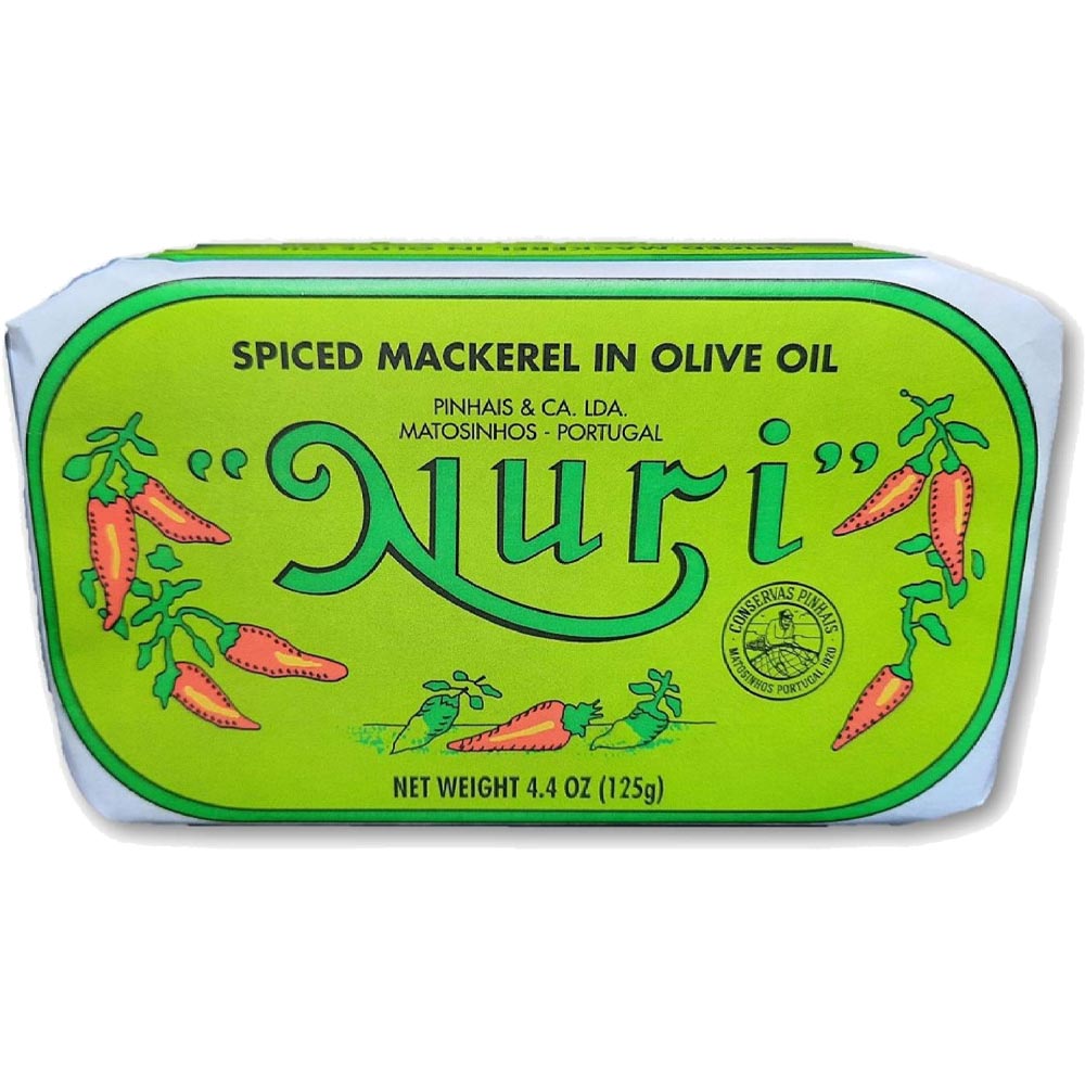 Nuri – Spiced Mackerel in Olive Oil – 125 G