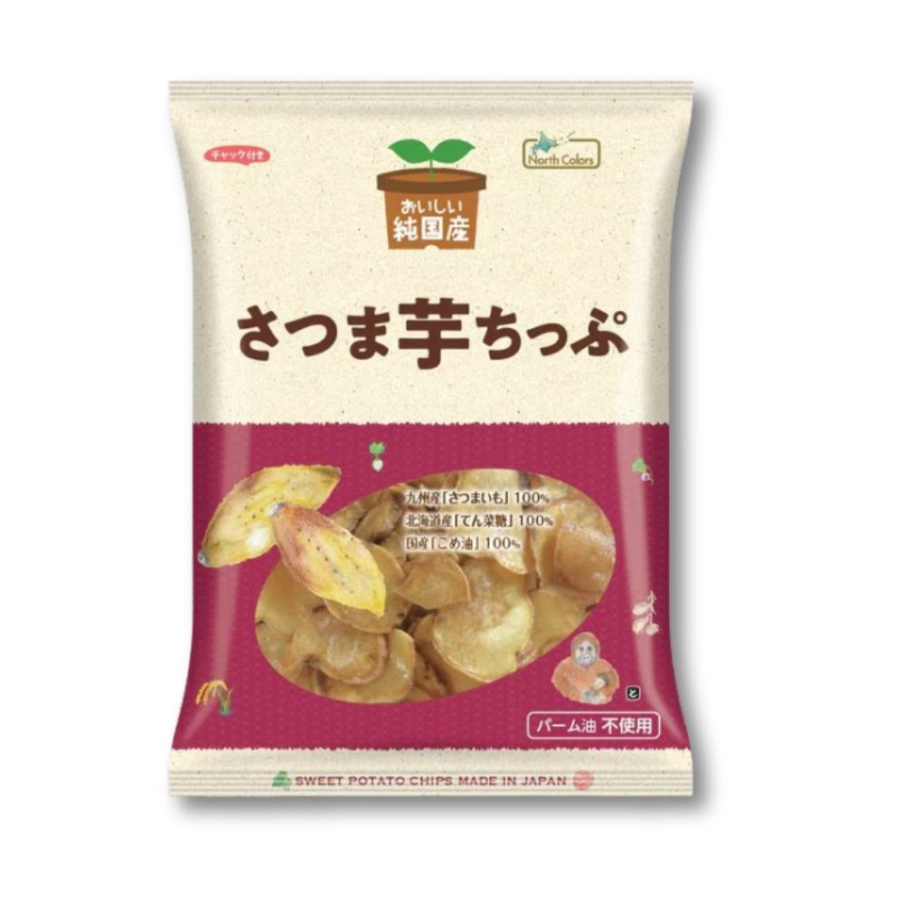 North Colors Additive-free Potato Chips – Sweet Potato