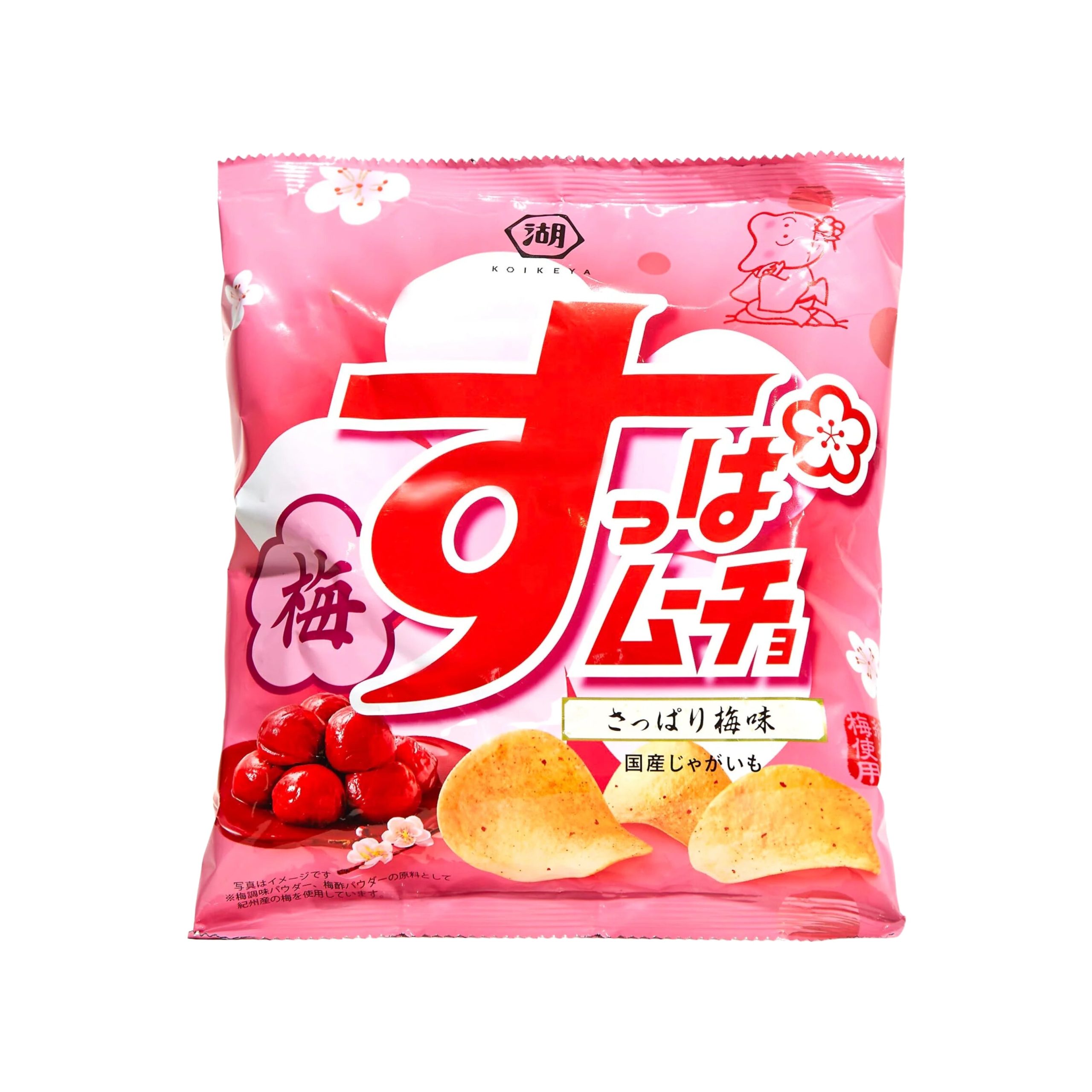 Koikeya Potato Chips Suppa Moocho Plum (Japan)