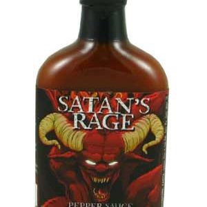 Satan’s Rage Hot Sauce with Ghost Peppers, 5.7oz.