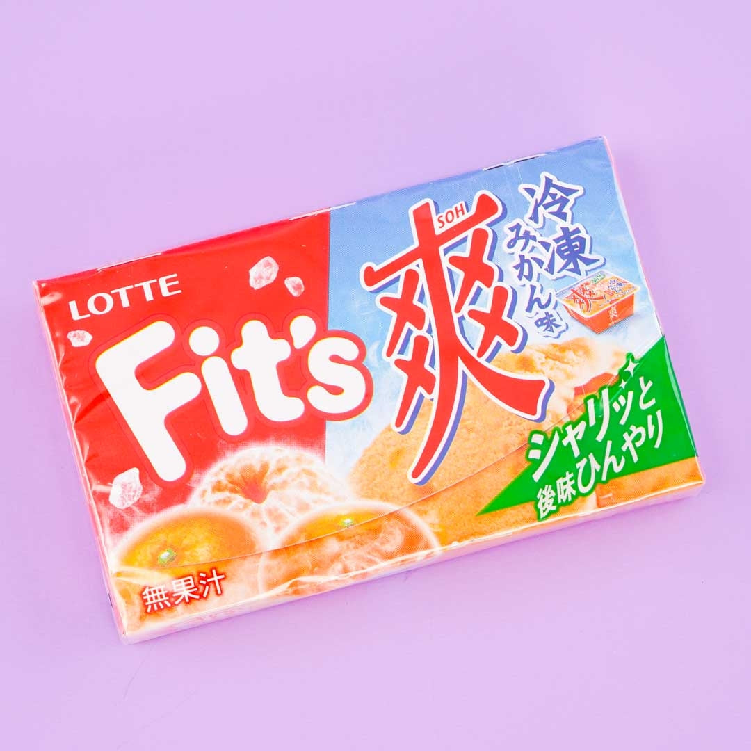 Lotte Fit’s Gum – Refreshing Frozen Orange
