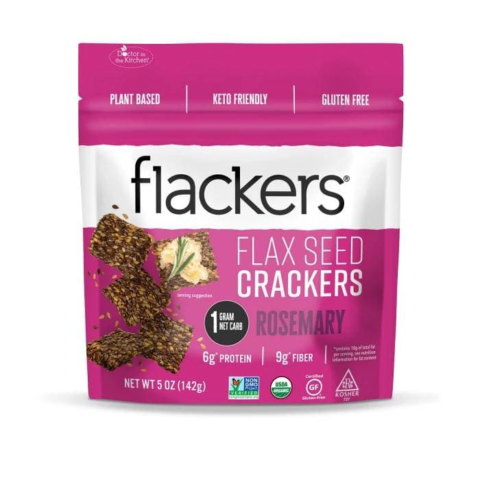 Rosemary Flackers by Doctor In The Kitchen – Healthy & Organic