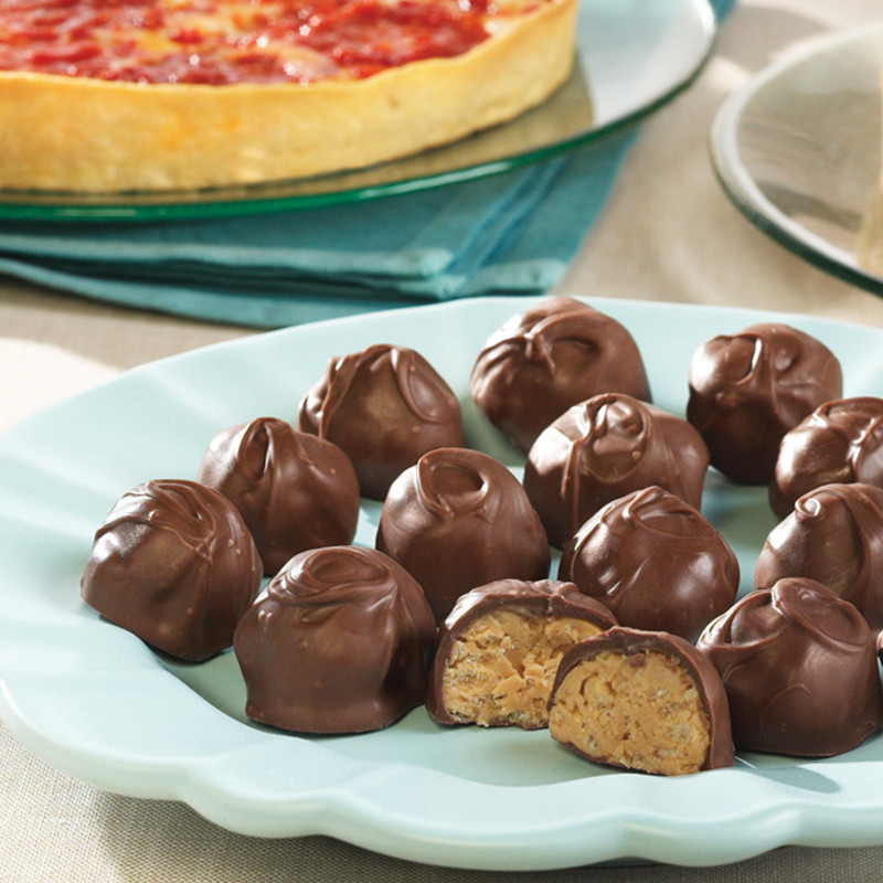 Kay’s Peanut Butter Crunch Balls & 1 Lou’s Pizza