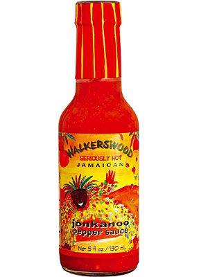 Jonkanoo (Walkerswood) Hot Sauce, 5oz.
