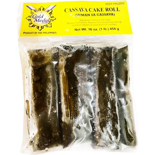 Gold Medal – Cassava Cake Roll (Suman sa Cassava) – 16 OZ