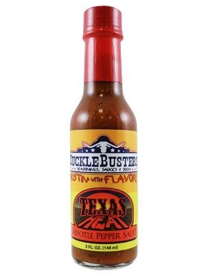 SuckleBusters Texas Heat Chipotle Pepper Sauce, 5oz.