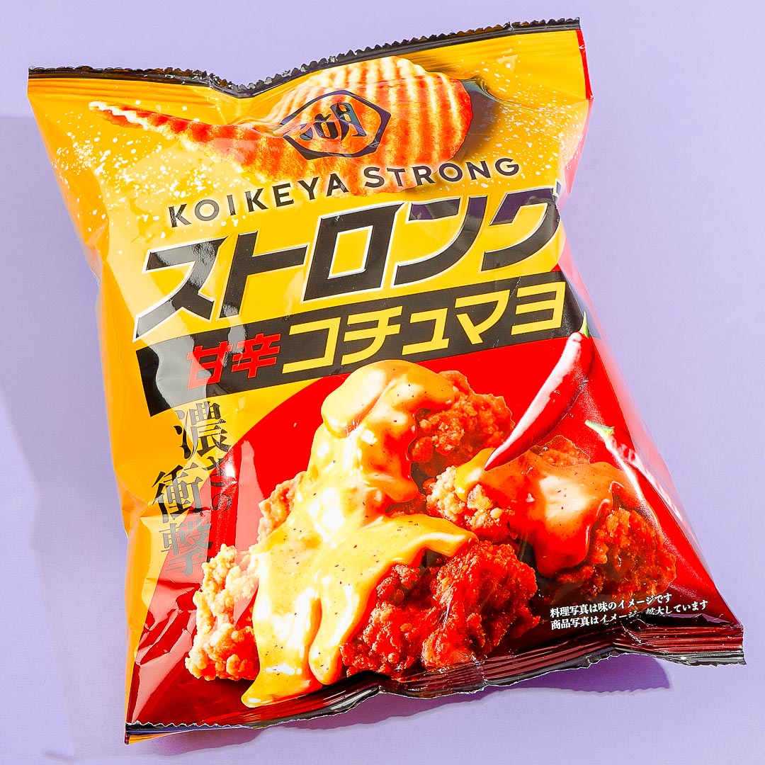 Koikeya STRONG Potato Chips – Sweet & Spicy Gochumayo