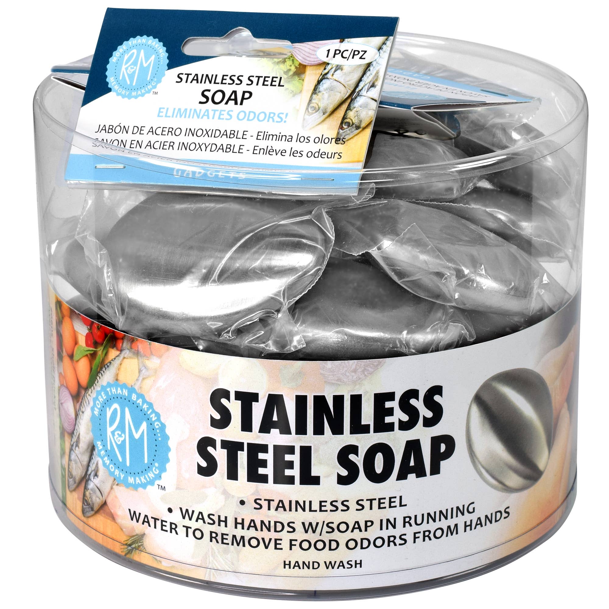 R&M International – Stainless Steel Soap Bar