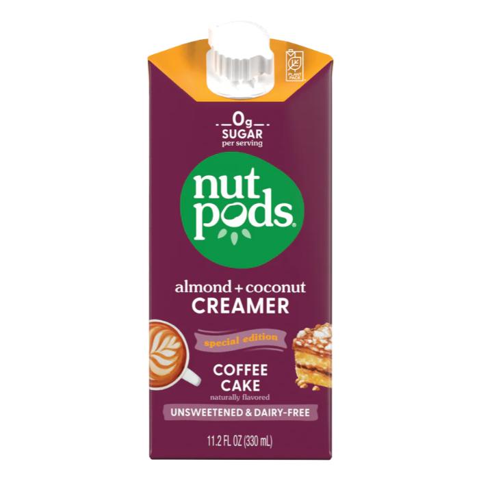 Nutpods – Unsweetened Creamer Coffee Cake, 11.2oz
