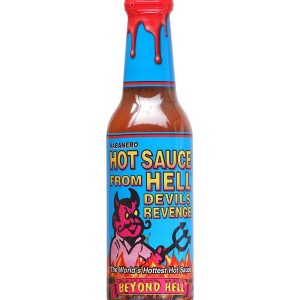 Hot Sauce From Hell Devils Revenge Beyond Hell Blue Label 5 oz Heat 10