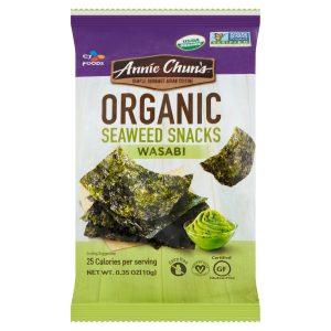 Annie Chun’s Organic Wasabi Seaweed Snacks | Healthy Snack