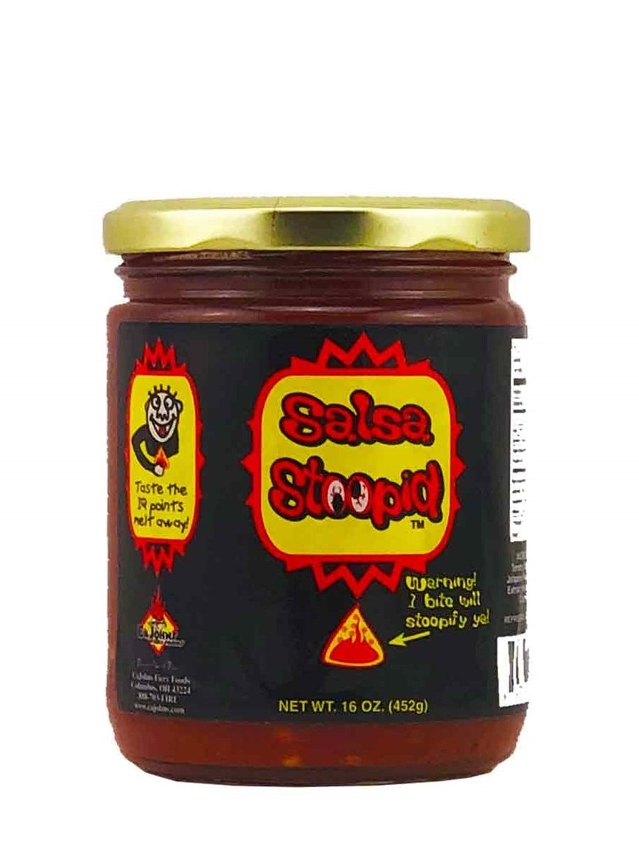 Salsa Liquid Stoopid 16 oz Habanero