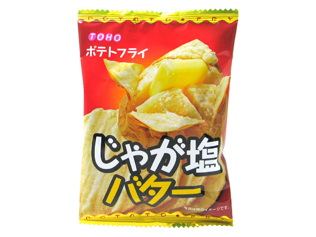 Toho “Jagashio Butter”, Fried Potato Snack, 11g