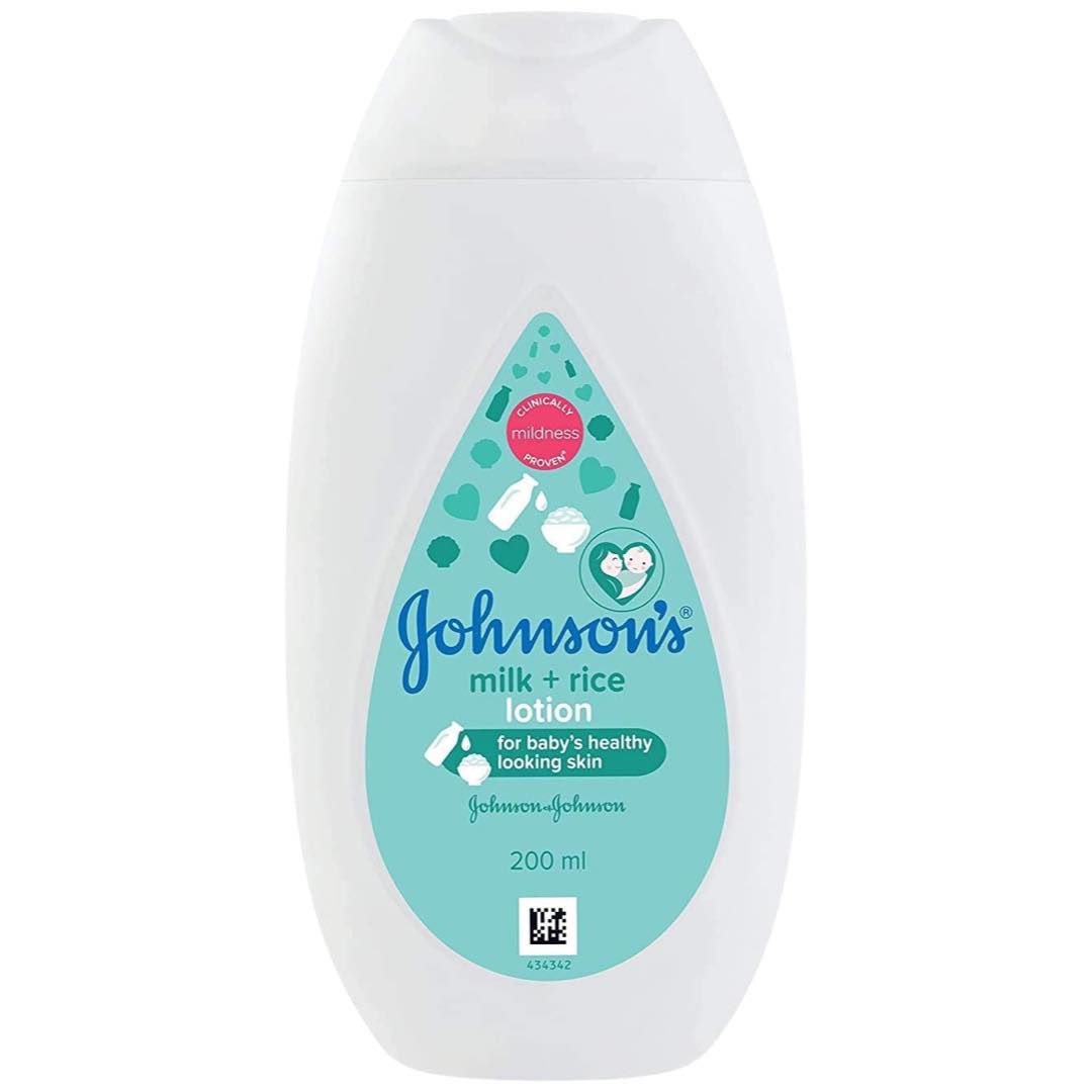 Johnson’s – Milk + Rice Lotion (For Baby’s Healthy Looking Skin) – 200 ML