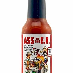 Ass in the E.R. Scorpion Pepper Sauce