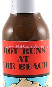 Hot Buns at the Beach Hot Sauce, 5oz.