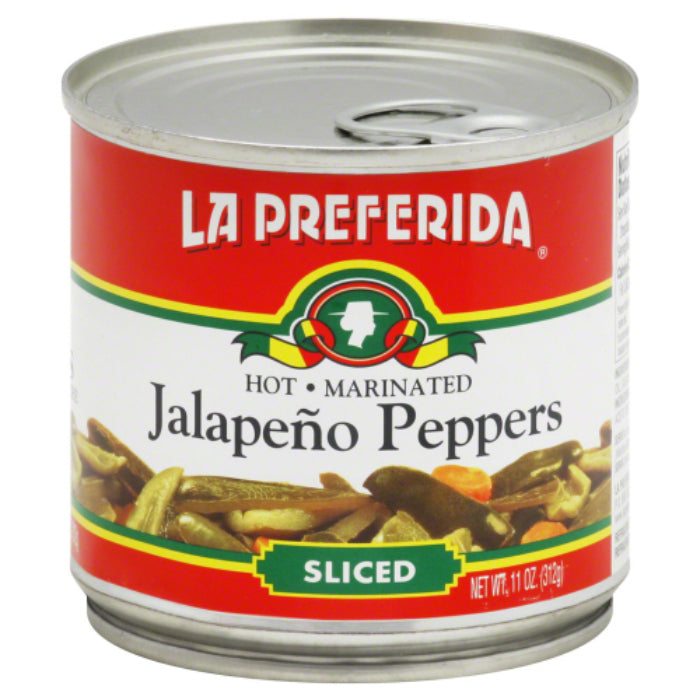 La Preferida – Sliced Jalapeno Pepper, 11 Oz – Pack of 12
