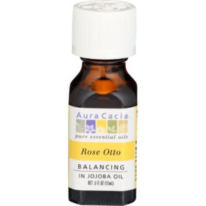 Aura Cacia – Precious Essential Oil Rose Otto, 0.5 Oz – Pack of 1