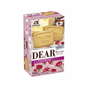 Morinaga, Cookie “Dear”, Maple Butter flavor, 14 pcs in 1 bag
