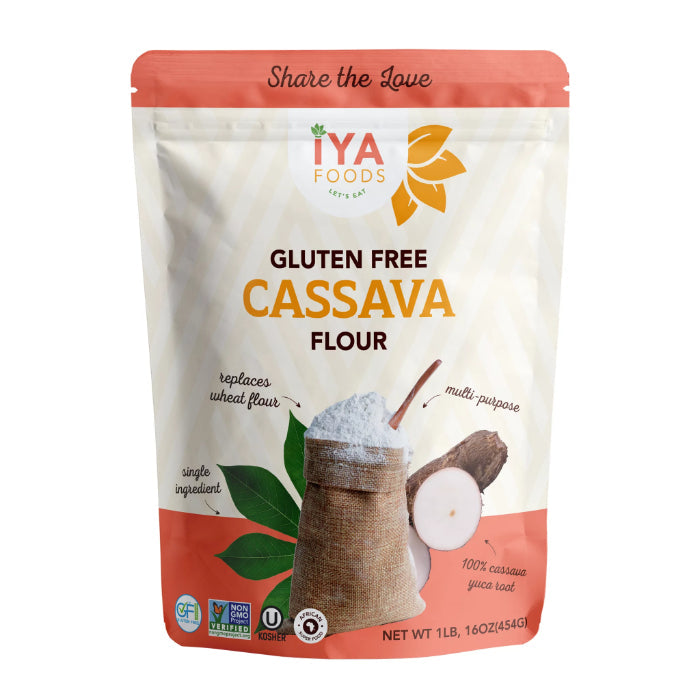 Iya Foods LLC – Flour Cassava Yuca, 1 lb | Pack of 6