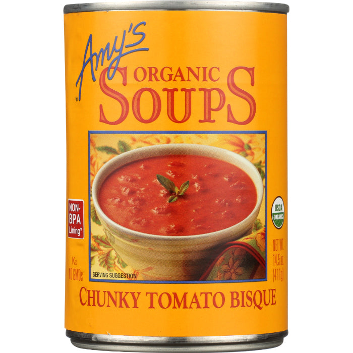 Amy’s – Soup Tomato Bisque Chick GF Organic, 14.5 Oz – Pack Of 12
