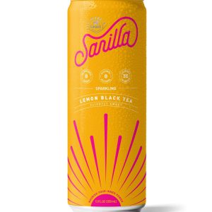 Sarilla Organic Antioxidant Lemon Spritzer – 12 Cans
