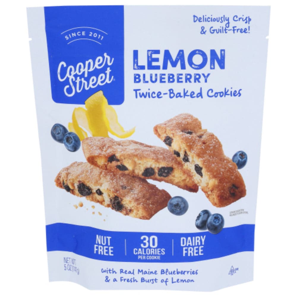 Cooper Street – Lemon Blueberry Twice Baked Cookies, 5 Oz