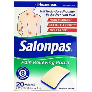Salonpas – Pain Relieving Patch – 20 Patches