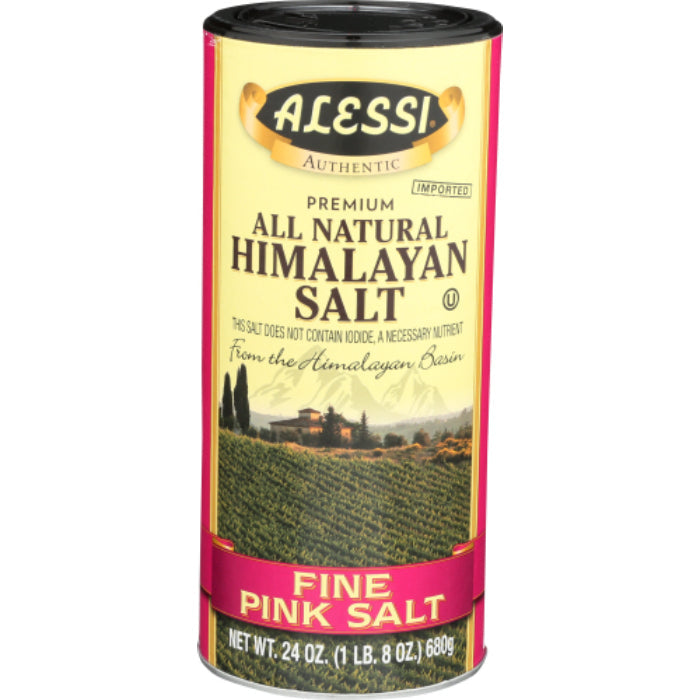 Alessi – Himalayan Pink Salt Fine, 24 Oz – Pack of 6