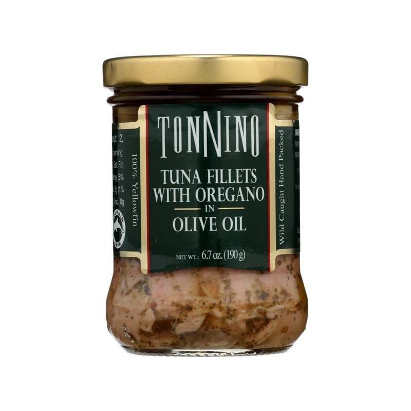 Tonnino Tuna Fillets with Oregano in Olive Oil