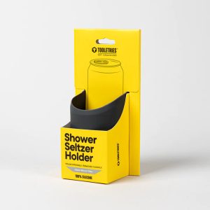 Tooletries Shower Drink Holder – Charcoal