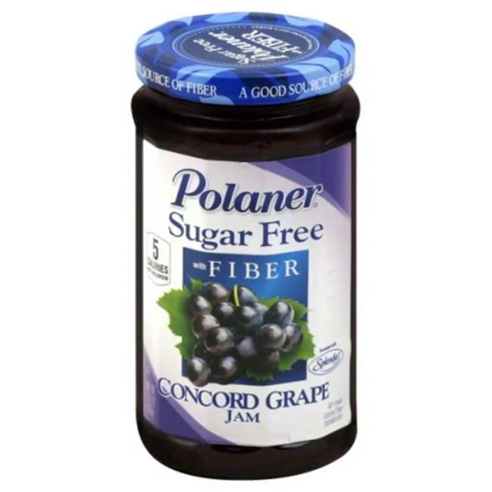 Polaner Jam Sugar-Free Grape 13.5 Oz – Pack Of 12