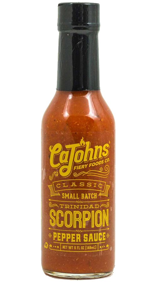 Cajohn’s Classic Small Batch Trinidad Scorpion Pepper Sauce
