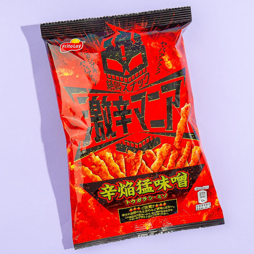 Frito-Lay Super Spicy Mania Corn Snacks – Spicy Miso