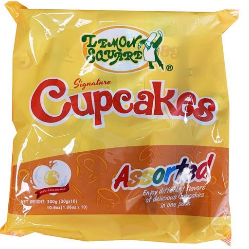 Lemon Square – Signature Cupcakes – Assorted – 10 Pack – 300 G