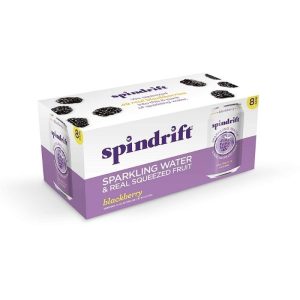 Spindrift – Fruit-Flavored Sparkling Water, 8-Pack | Multiple Flavors