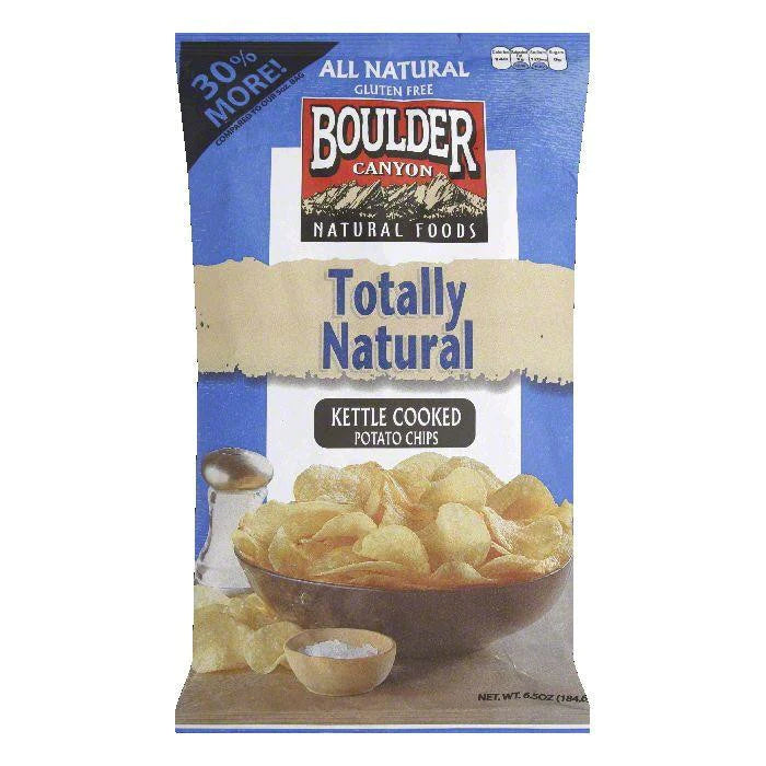 Boulder Canyon – Cut Totally Natural Chips, 6.5 Oz | Pack of 12