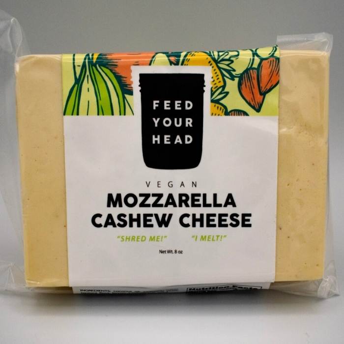 Feed Your Head – Vegan Mozzarella Cashew Cheese, 6oz