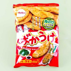 Befco Kuriyama Bakauke Rice Crackers – Aonori